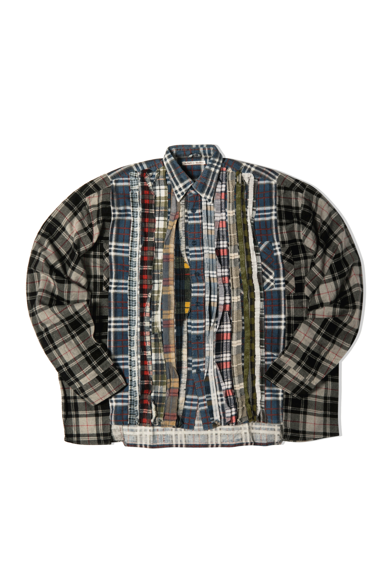 KITH × NEEDLES RIBBONS FLANNEL SHIRT XL | nalans.com