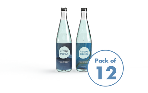 Amazing - Sparkling Water Variety Pack - 750 ml to 1 Liter (6 Glass Bottles)