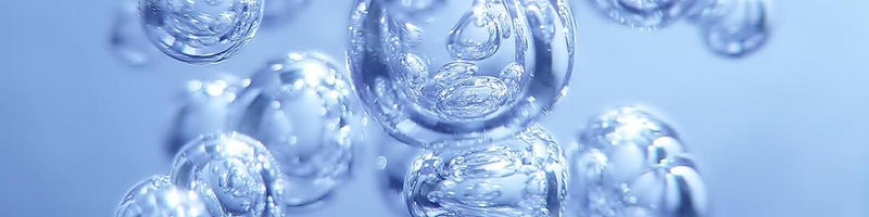 bubble of drinkable water
