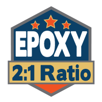 Deep Pour Epoxy - 2 inch - 2:1 Ratio - 1.5 Gallon Kit