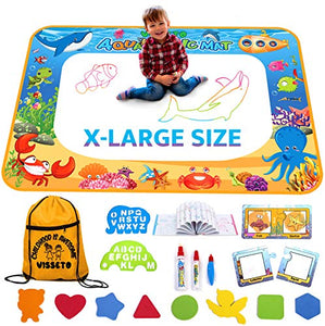 Visseto X Large Aqua Magic Mat 40x28 Kids Toys Aqua Mat