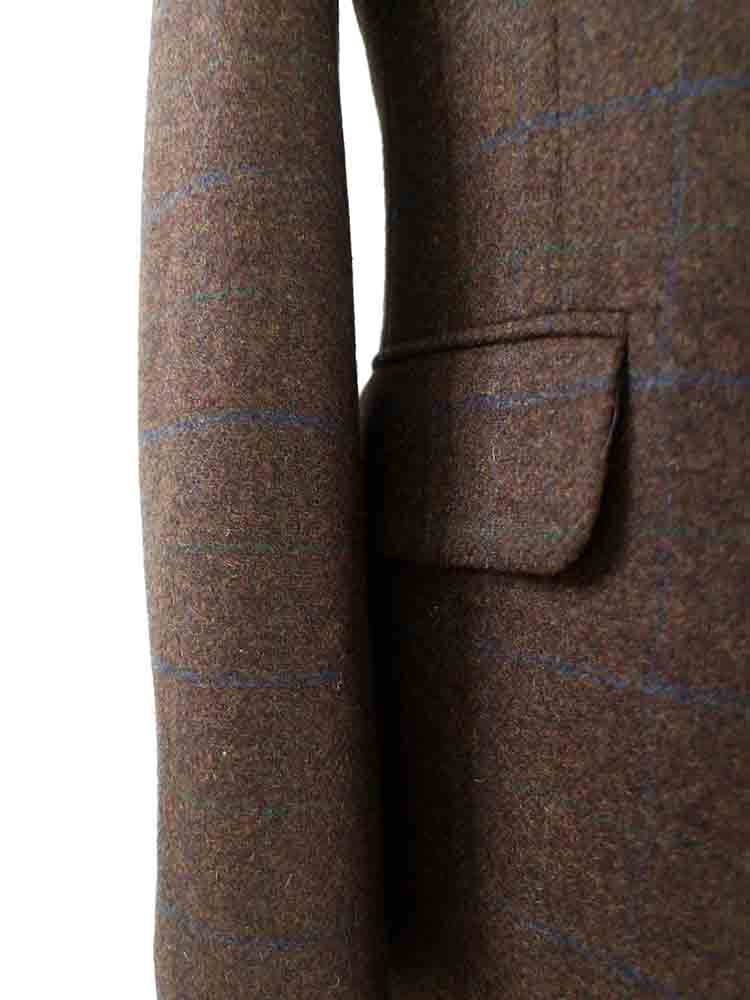 BROWN TATTERSALL TWEED 3 PIECE SUIT