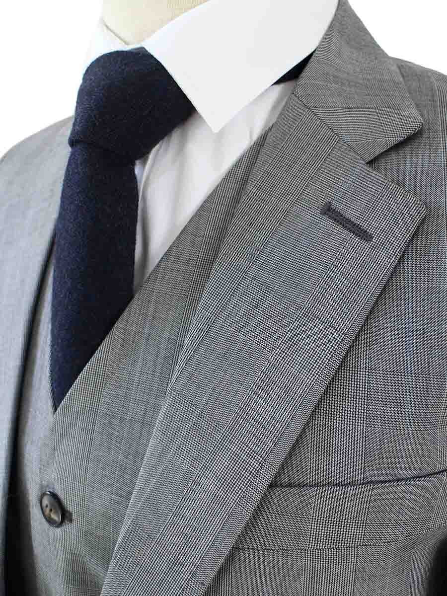 LIGHT GREY PRINCE OF WALES CHECK SUIT