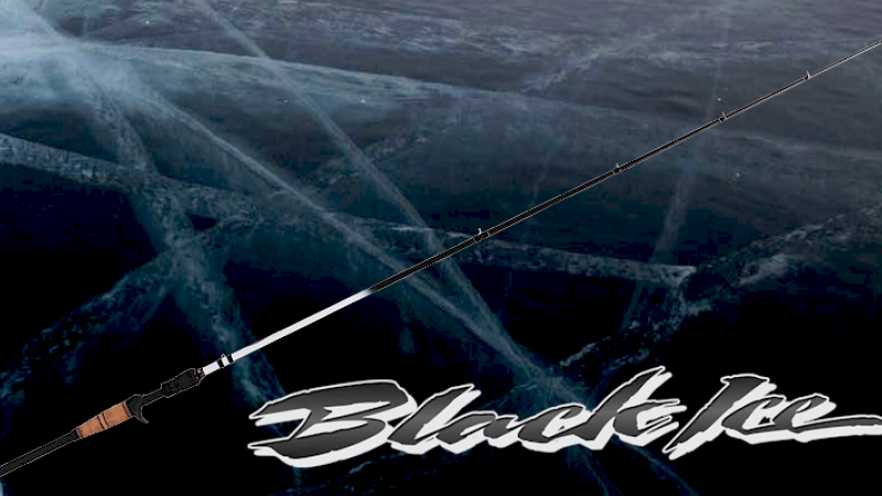 Duckett Fishing Black Ice Spinning Rod - DFBI72M-S