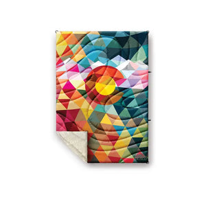 Colorado Triangles Throw Blanket - theflyingcrane - Colorado Blanket