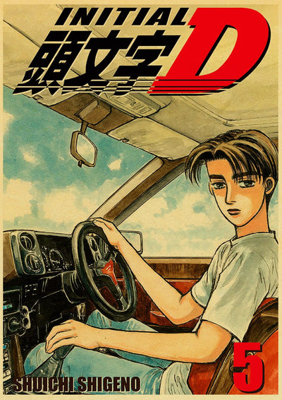 BUY NEW initial d - 190508 Premium Anime Print Poster