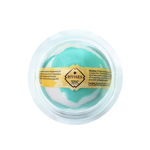 HYSSES Bath Bomb Peppermint, 270g