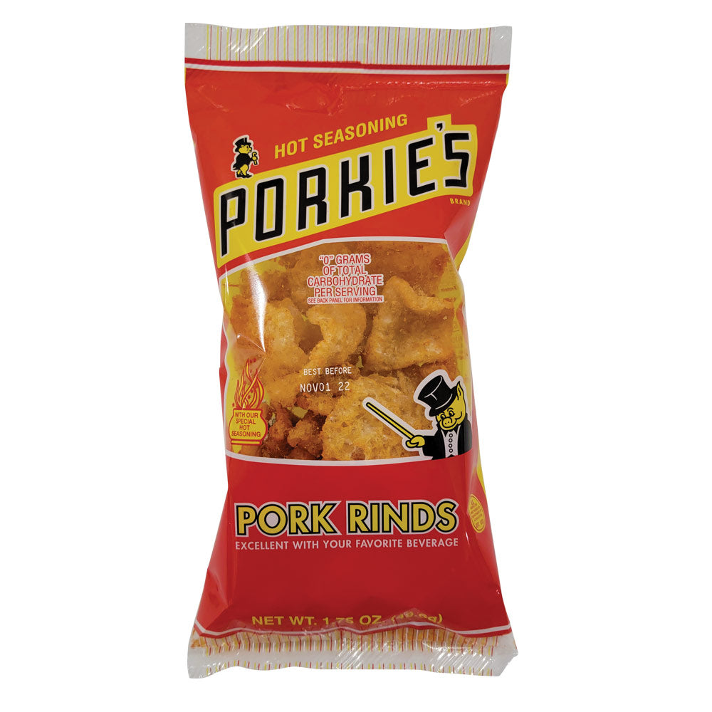 Porkie's Regular Flavored Pork Rinds - 1.75oz