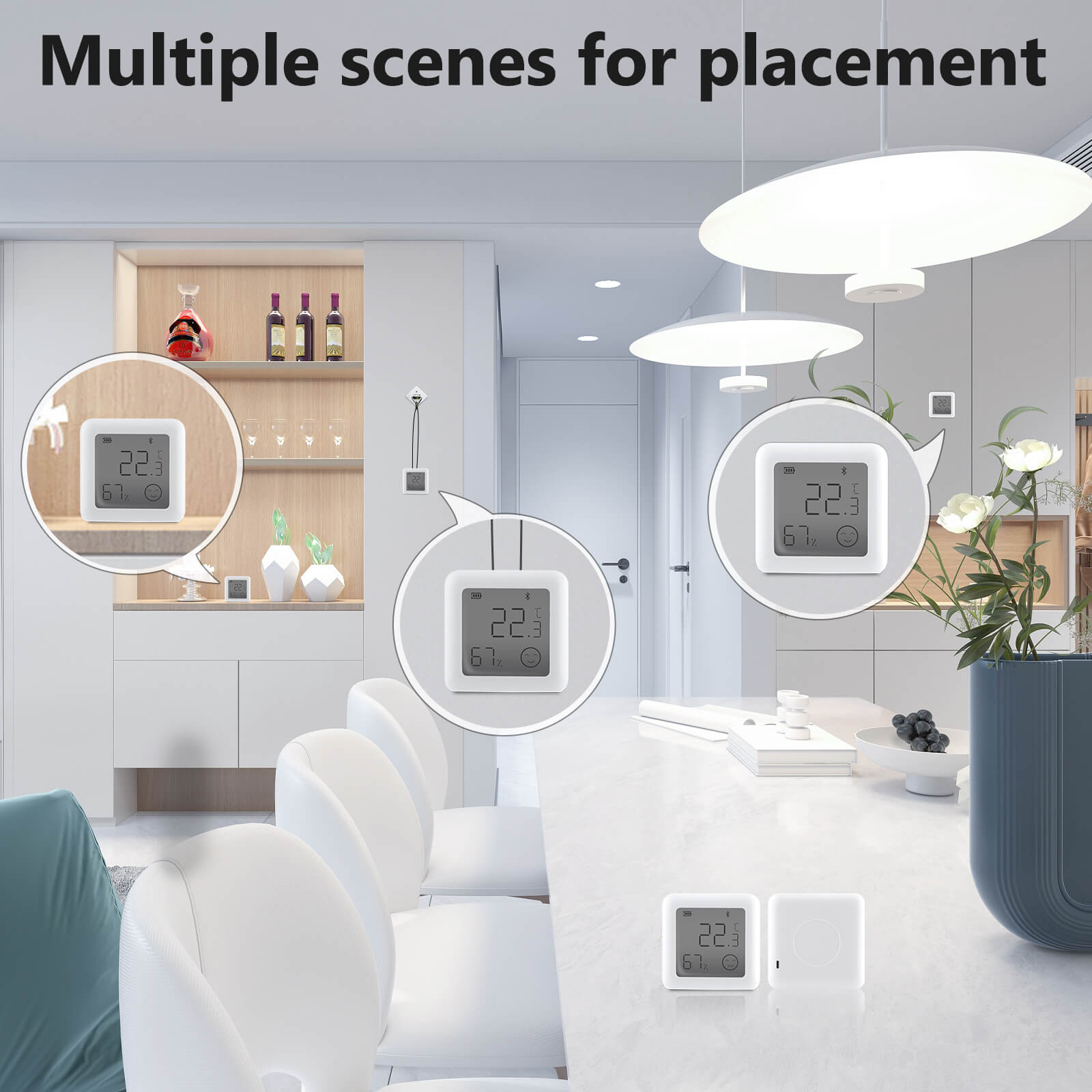 Multiple scenes for placement