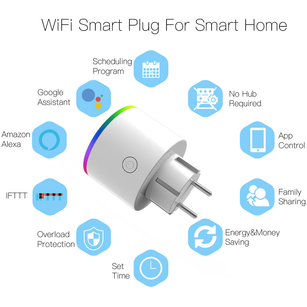 WiFi Smart Plug For Smart Home