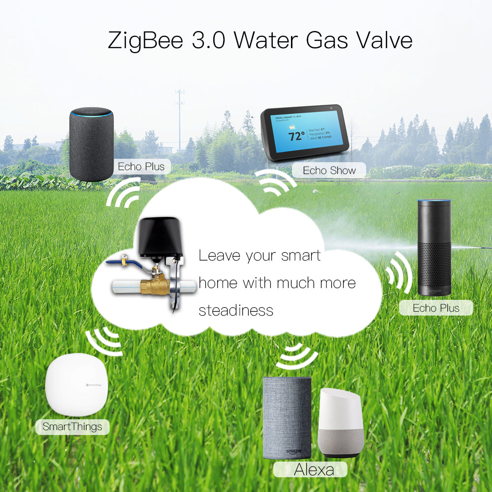 ZigBee 3.0 Water Gas Valve