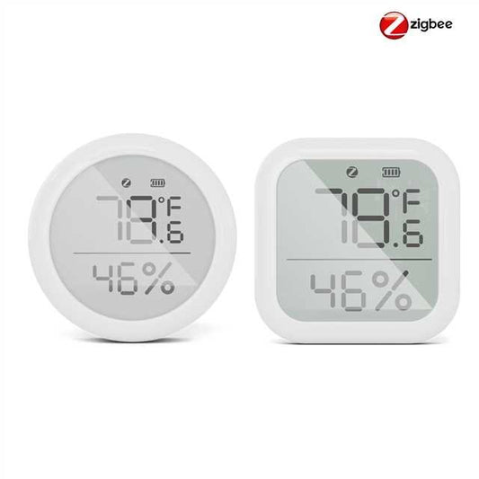 TIMPCV Bluetooth Digital Thermometer Hygrometer Sensor Works with HomeKit  (Only Works with iOS), Wireless Indoor Temperature and Humidity Monitor  with E Ink Display for Home 