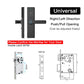 New Tuya WiFi Multiple Unlocking Fingerprint Lock, Security Intelligent Smart Lock With Smart Life APP Password RFID Door Lock Battery Powered - Moes