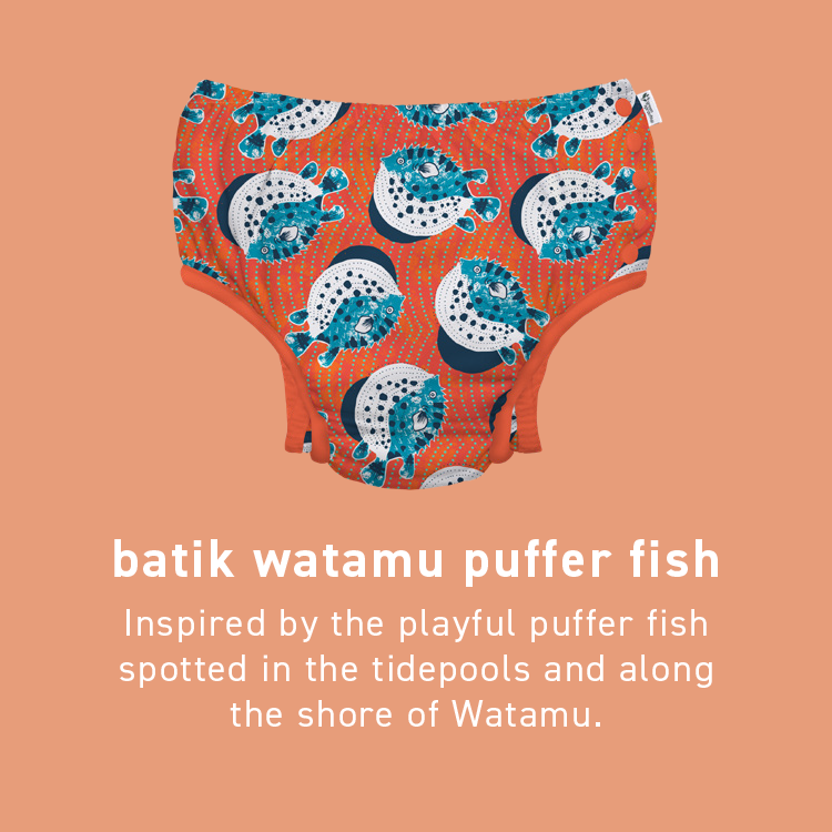 batik watamu puffer fish