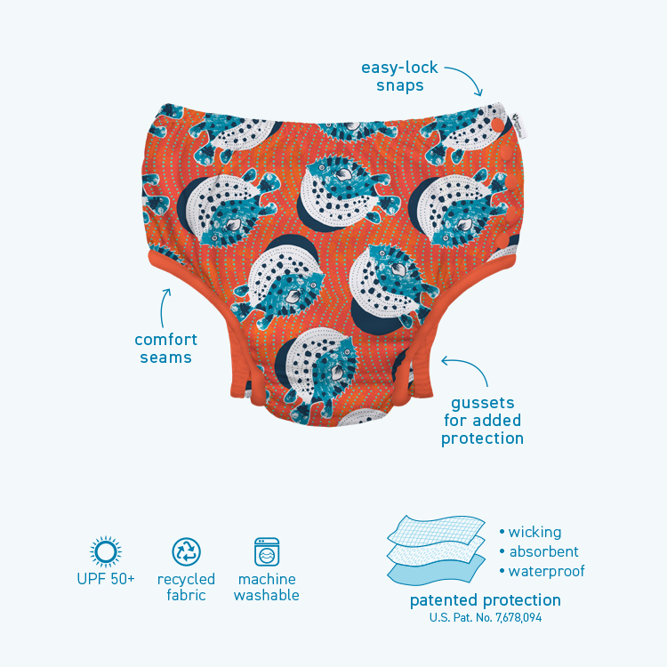 Tea Collection Easy Snap Diaper Diagram