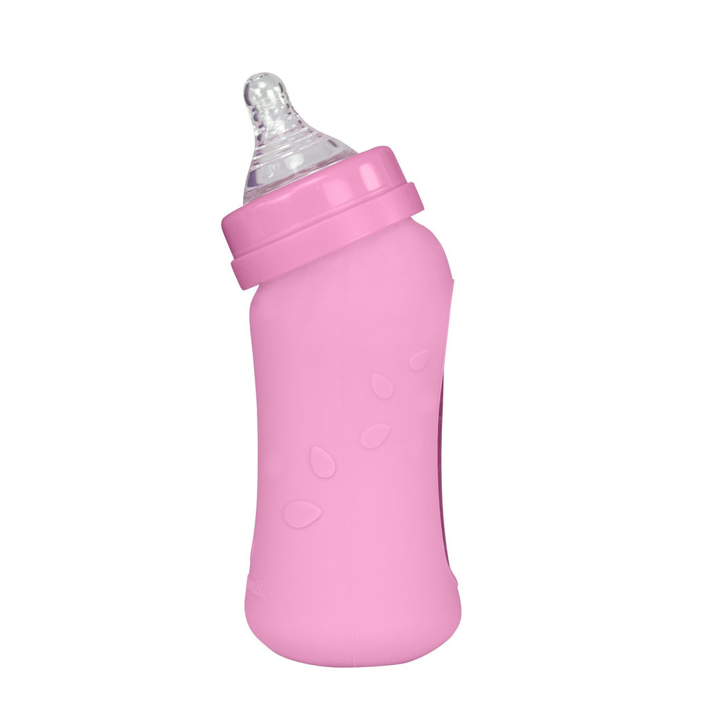 pink baby bottles