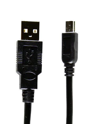 Type A to Mini B USB Cable - 6in