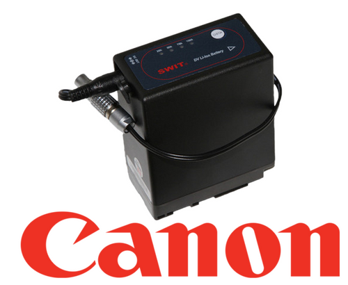 Battery - Canon BP-945/970 / 10 inch Barrel Adapter to 2-Pin Connector