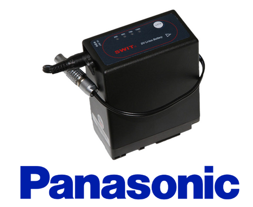 Battery - Panasonic D54 / 10 inch Barrel Adapter to 2-Pin Connector