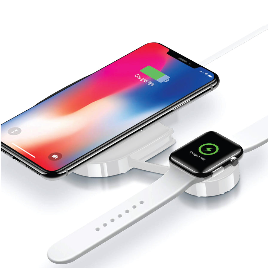 Dual Wireless Charging Station for Phone and Smart Watch – Gabba Goods
