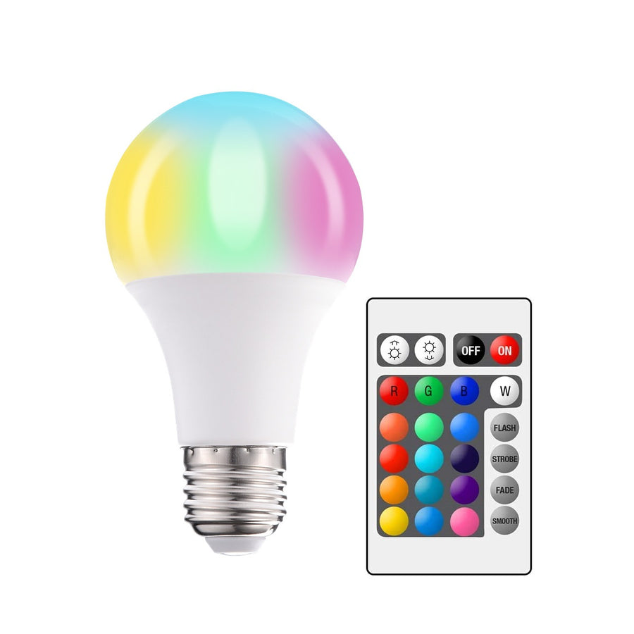 rol Willen Toelating Glow by GabbaGoods LED Multi-Color RGB Light Bulb with Remote - 10 Wat –  Gabba Goods