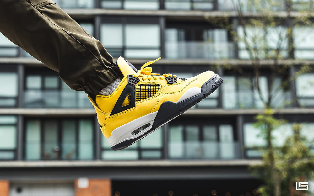 jordan 4's yellow