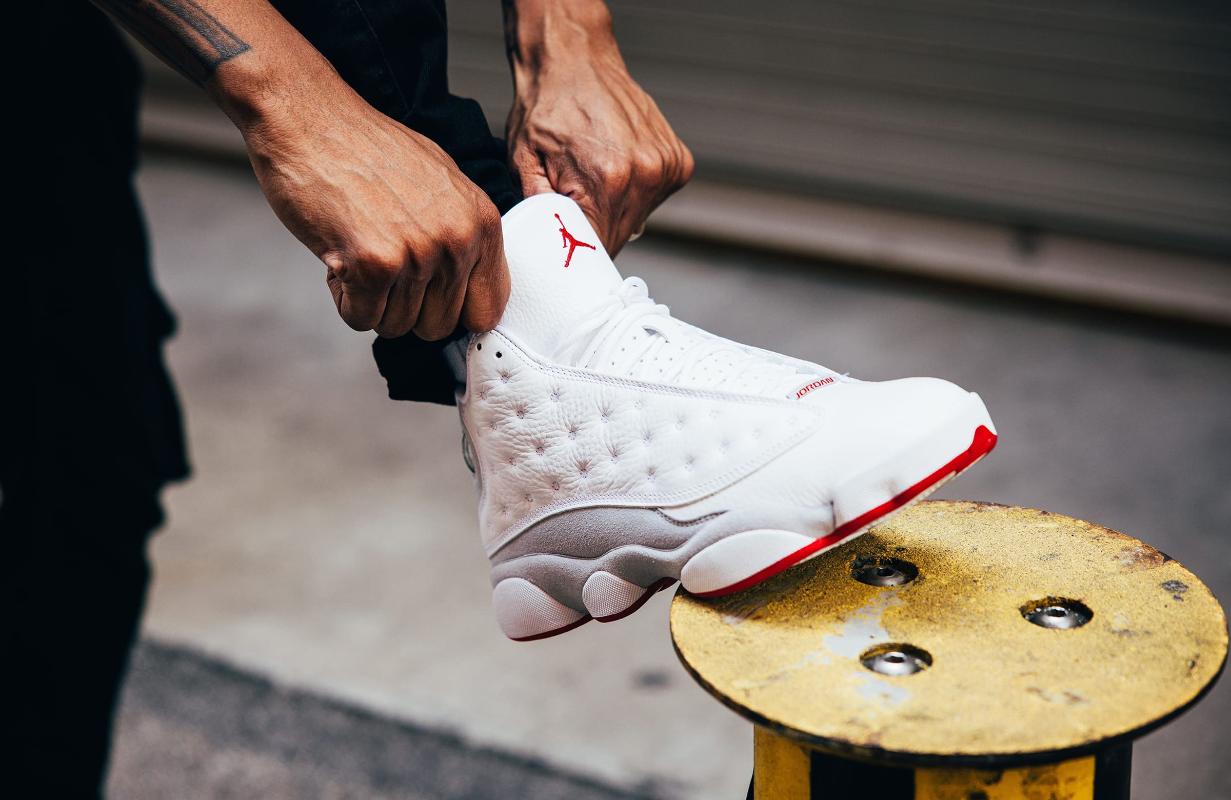 Jordan Air Jordan 13 Retro 'Wolf Grey' Grade-School – DTLR