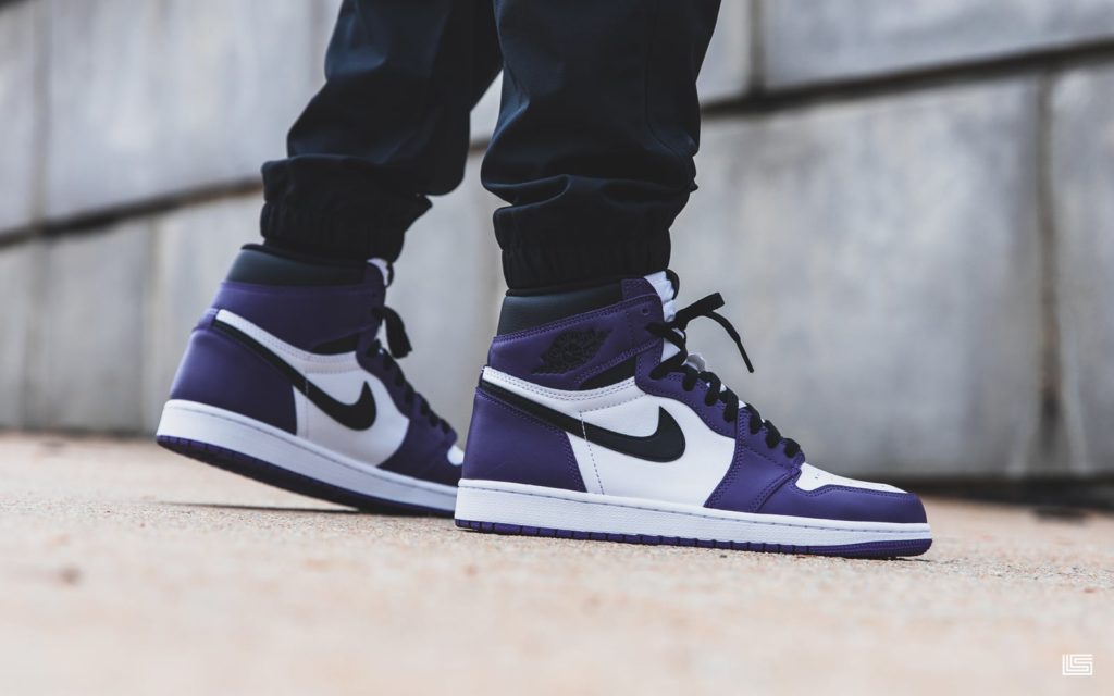 air jordan 1 court purple