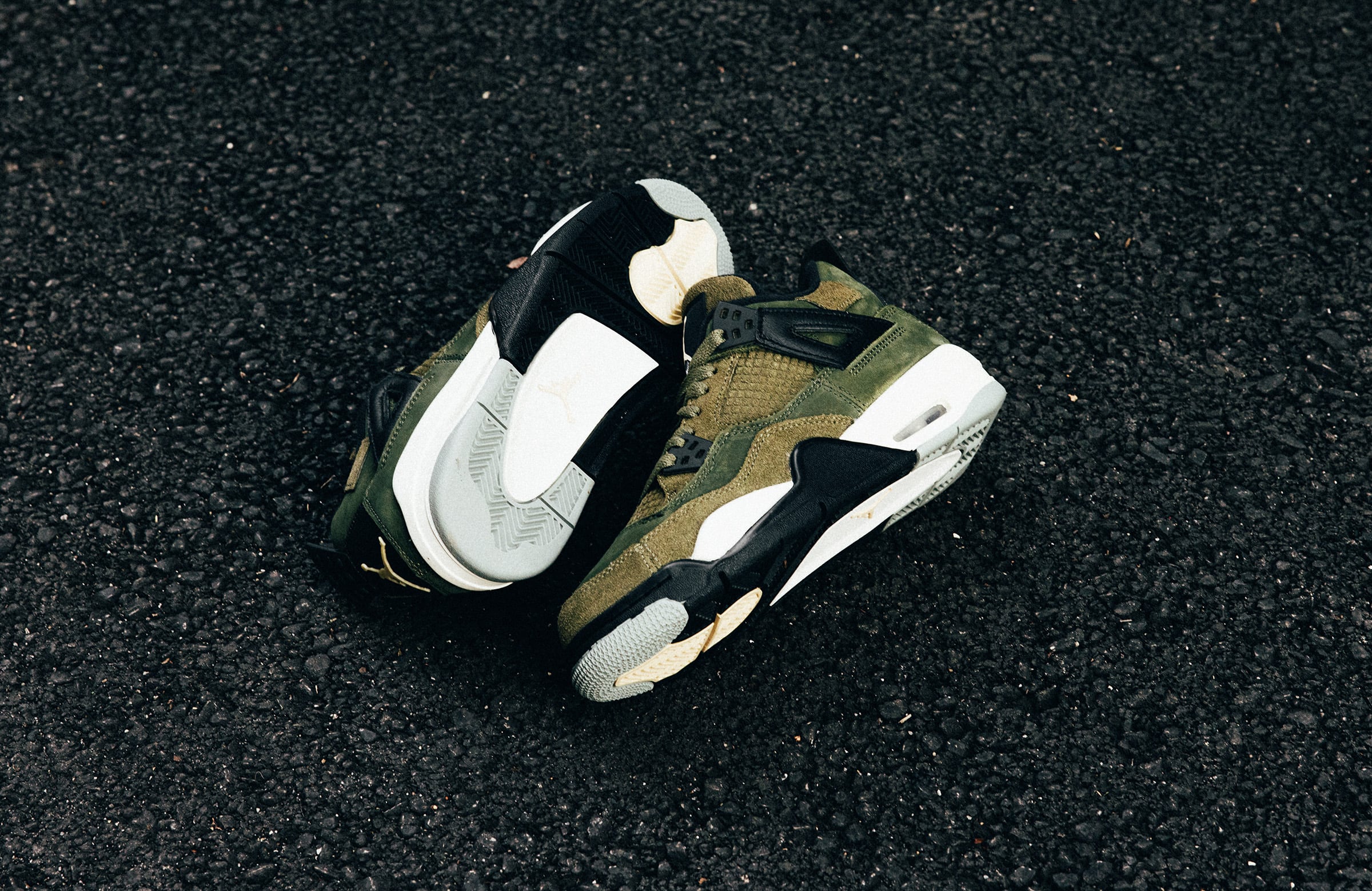 Jordan Air Jordan 4 Retro SE Craft 'Olive' Grade-School – DTLR