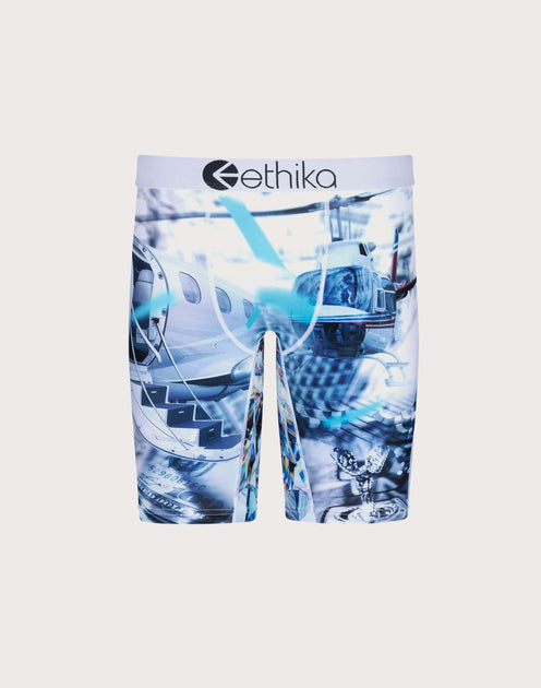 Ethika Sky Luxe Blue Boxer Briefs