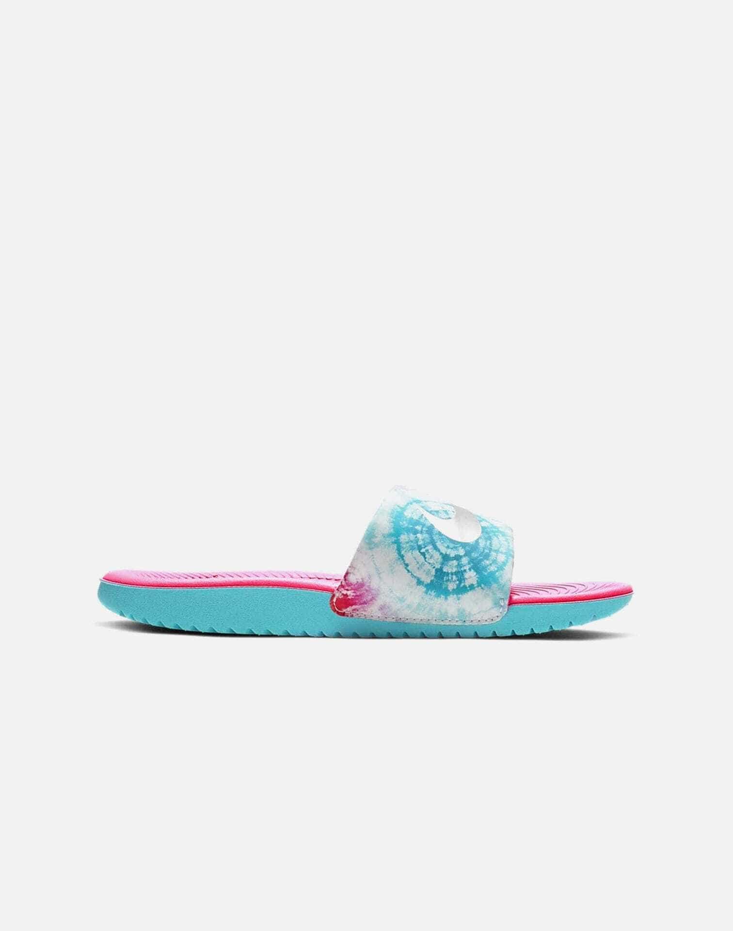 women's nike tie dye slides