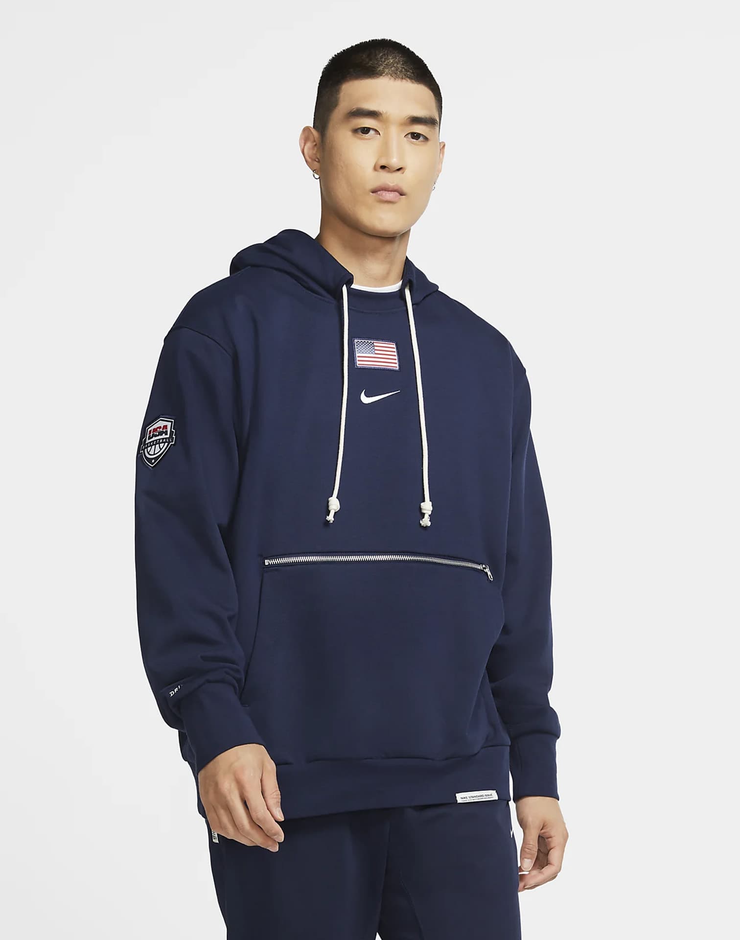 entre montar Copiar Nike TEAM USA STANDARD ISSUE BASKETBALL PULLOVER HOODIE – DTLR