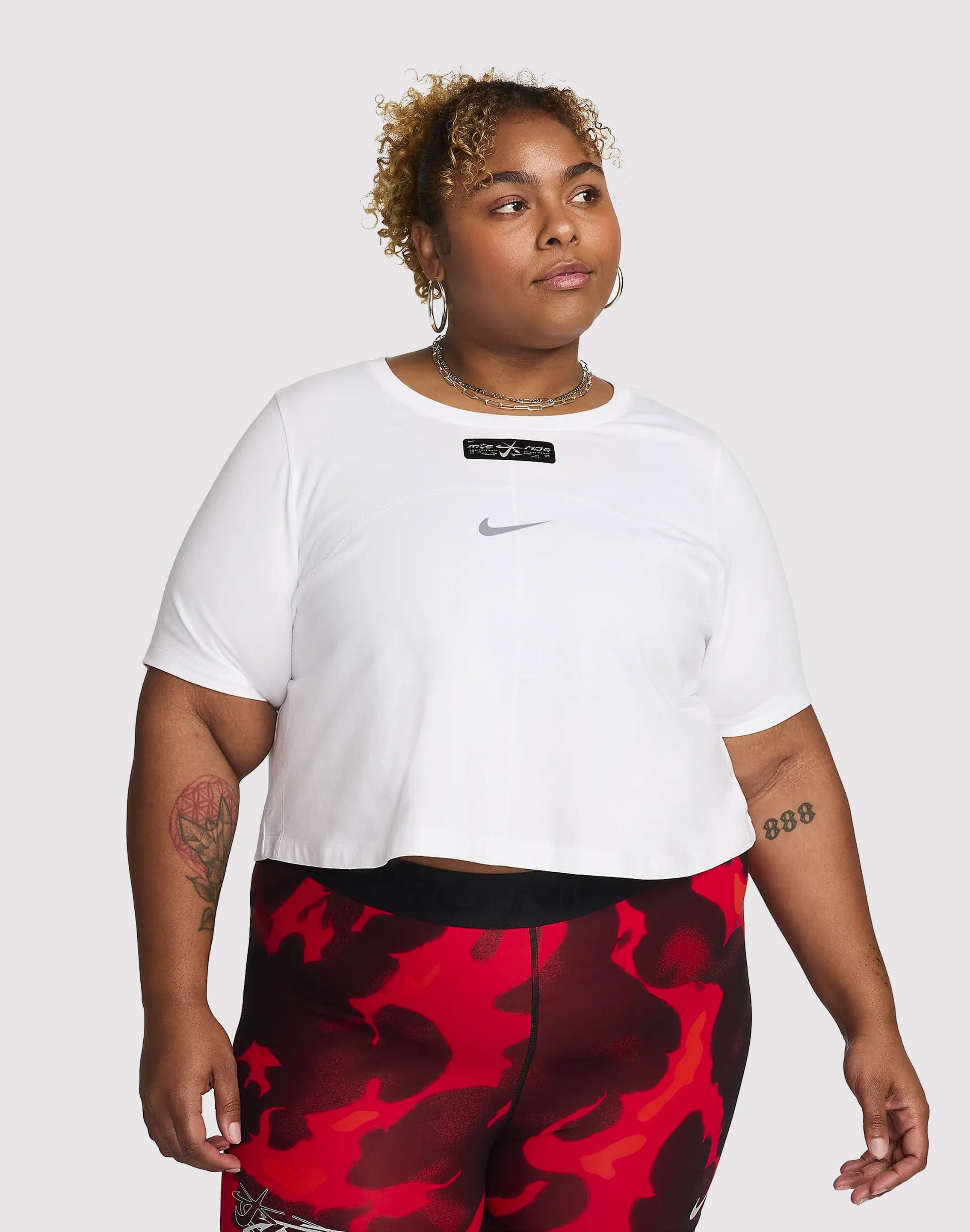 Nike Megan Thee Stallion Cropped Tee (Plus Size)