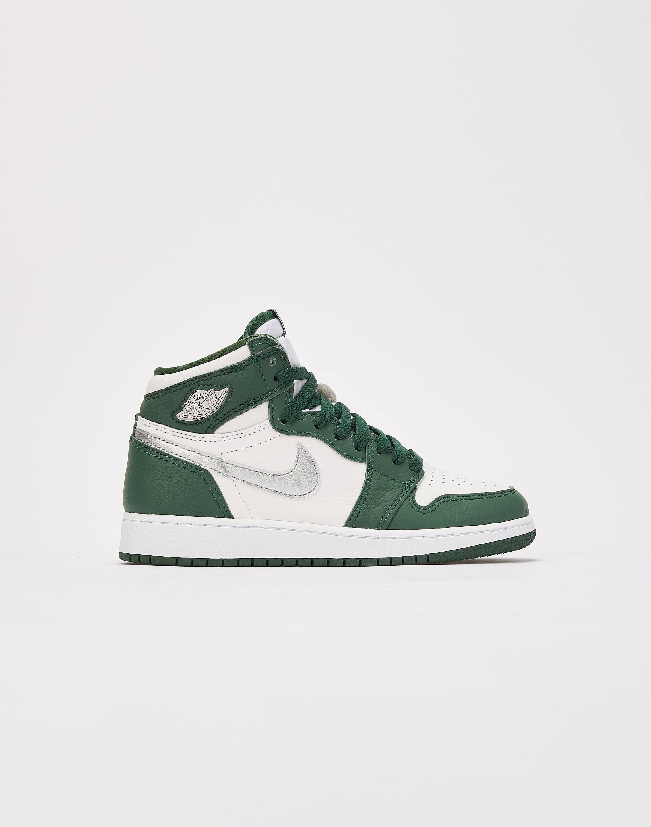 boys green jordans