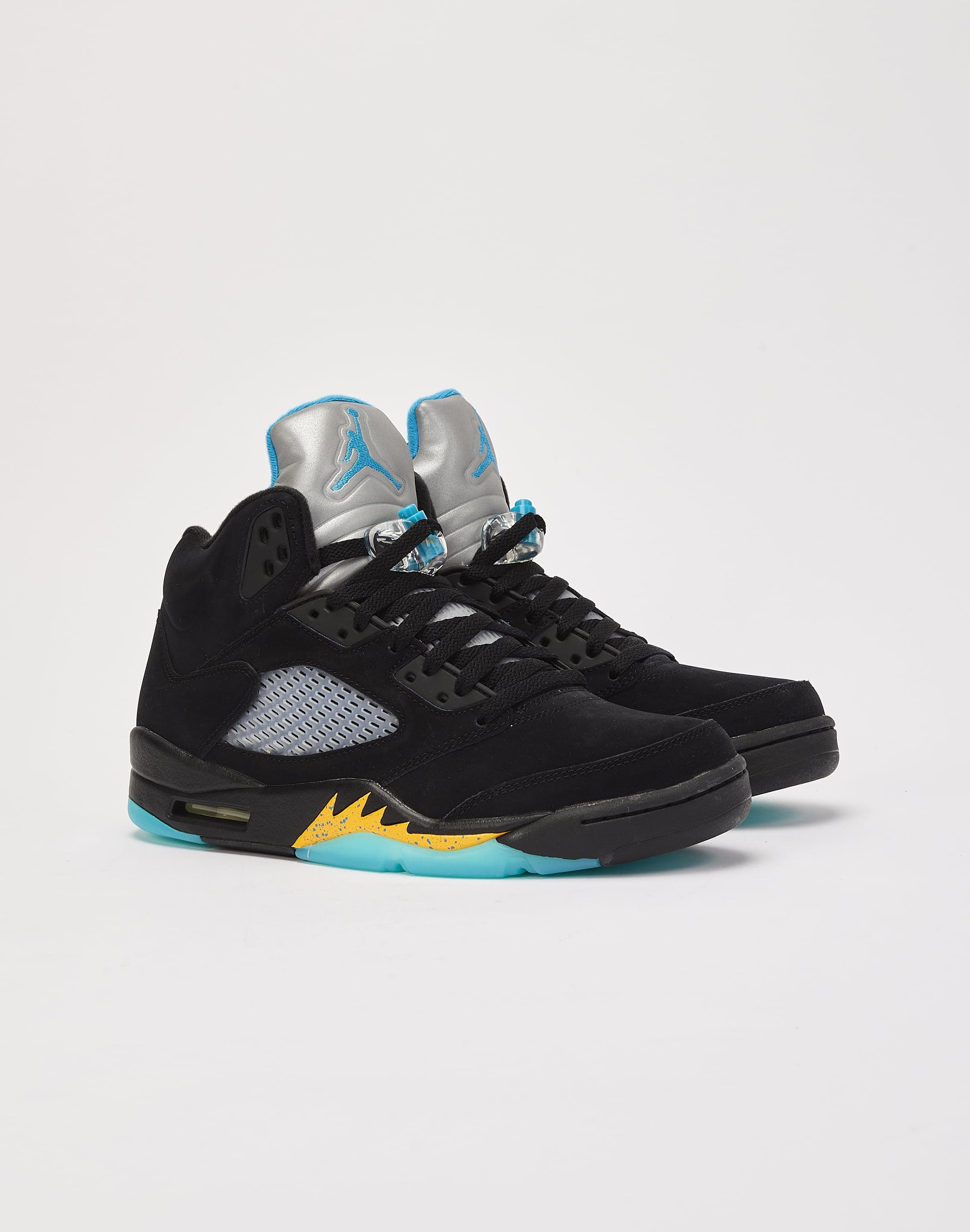 air jordan retro 5 aqua