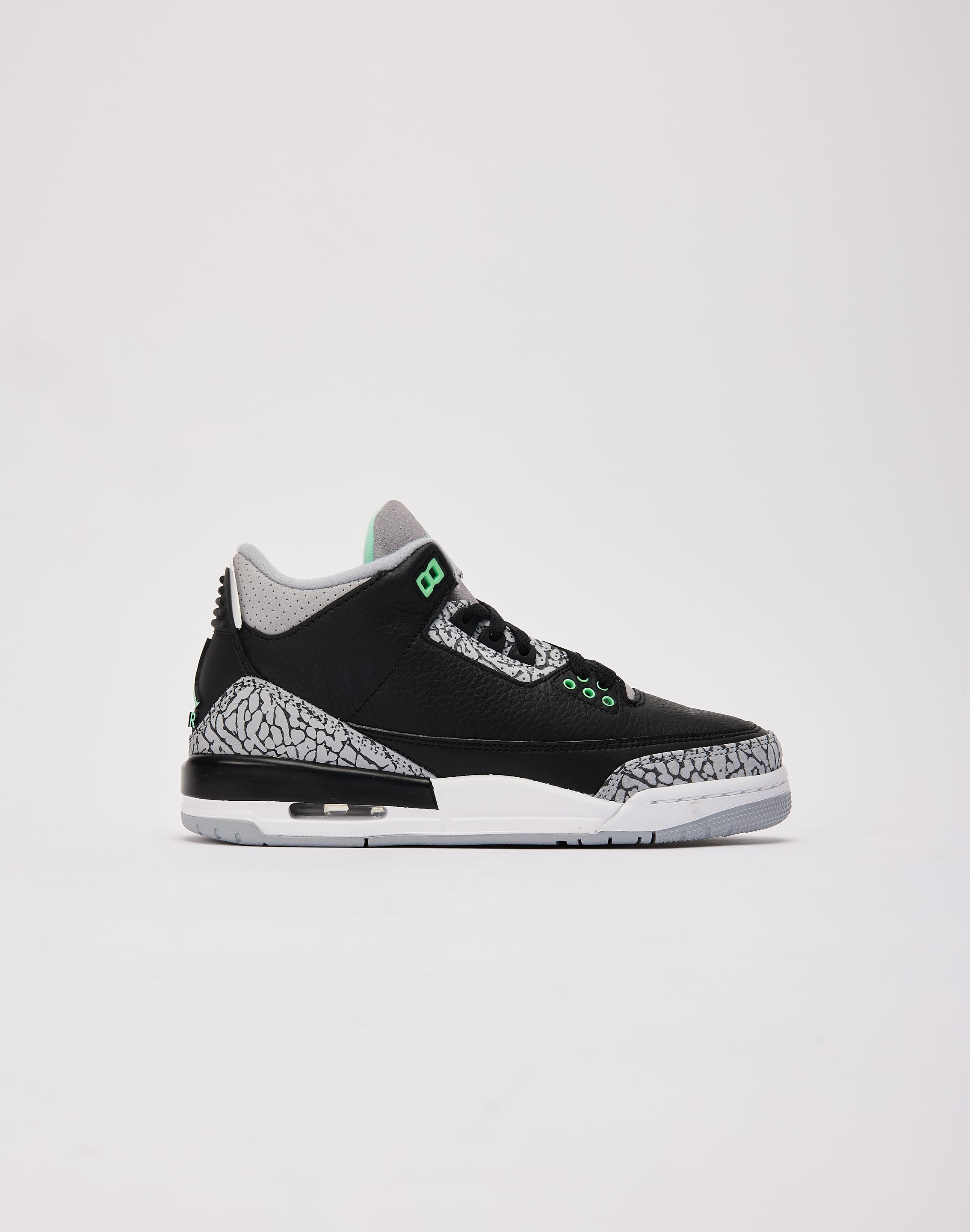 Jordan Air Jordan 3 Retro 'Green Glow' Grade-School