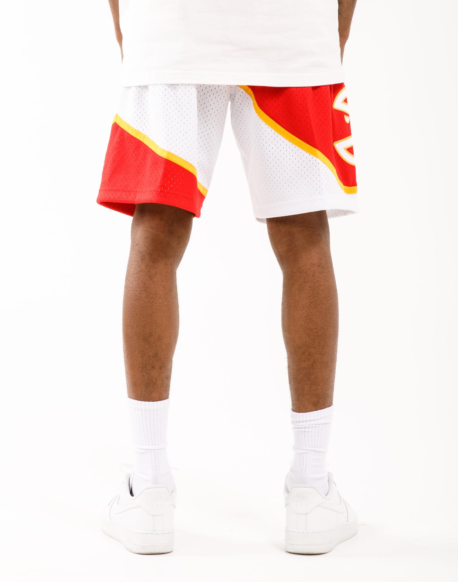 hawks mitchell and ness shorts