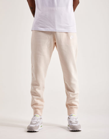 Nike Sportswear Club Fleece Pants 'Light Bone/Light Bone/White