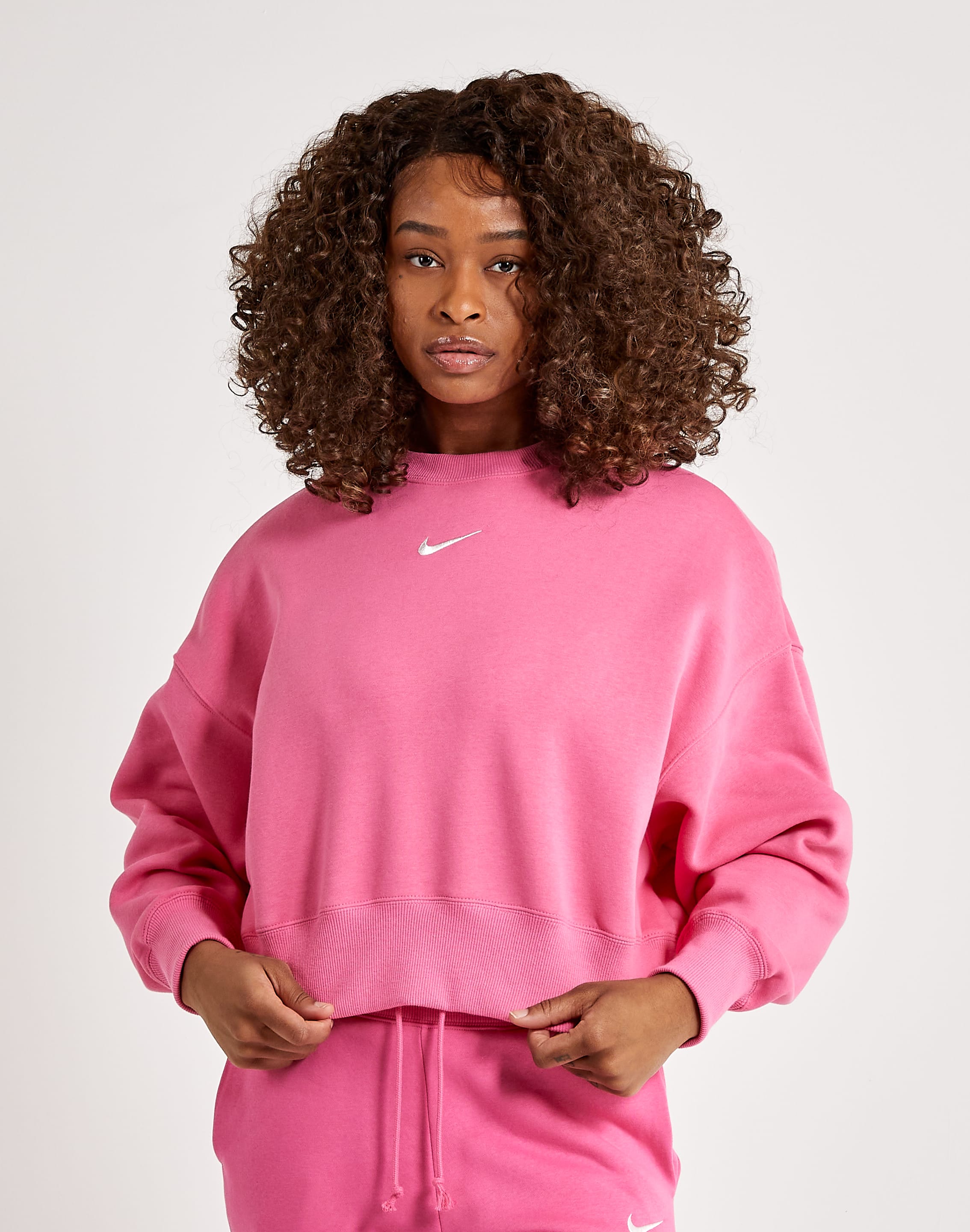 womens nike sweatshirt pink