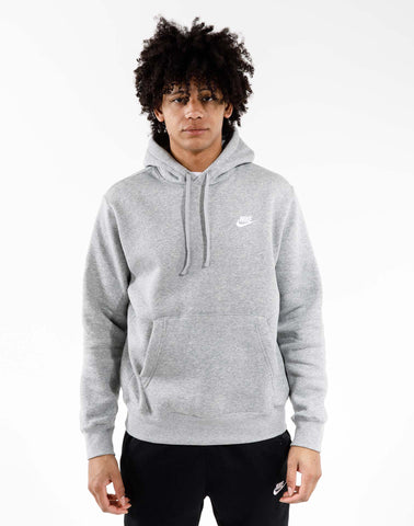 Nike Sportswear Club Fleece Pullover Hoodie / Dark Grey Heather