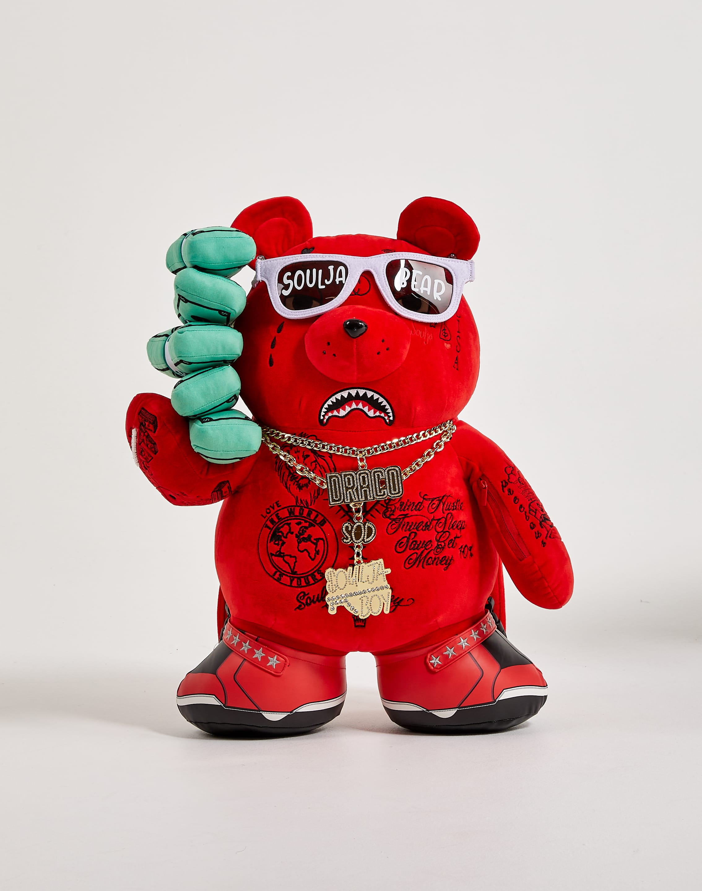 Sprayground Dinero Money Bear Backpack