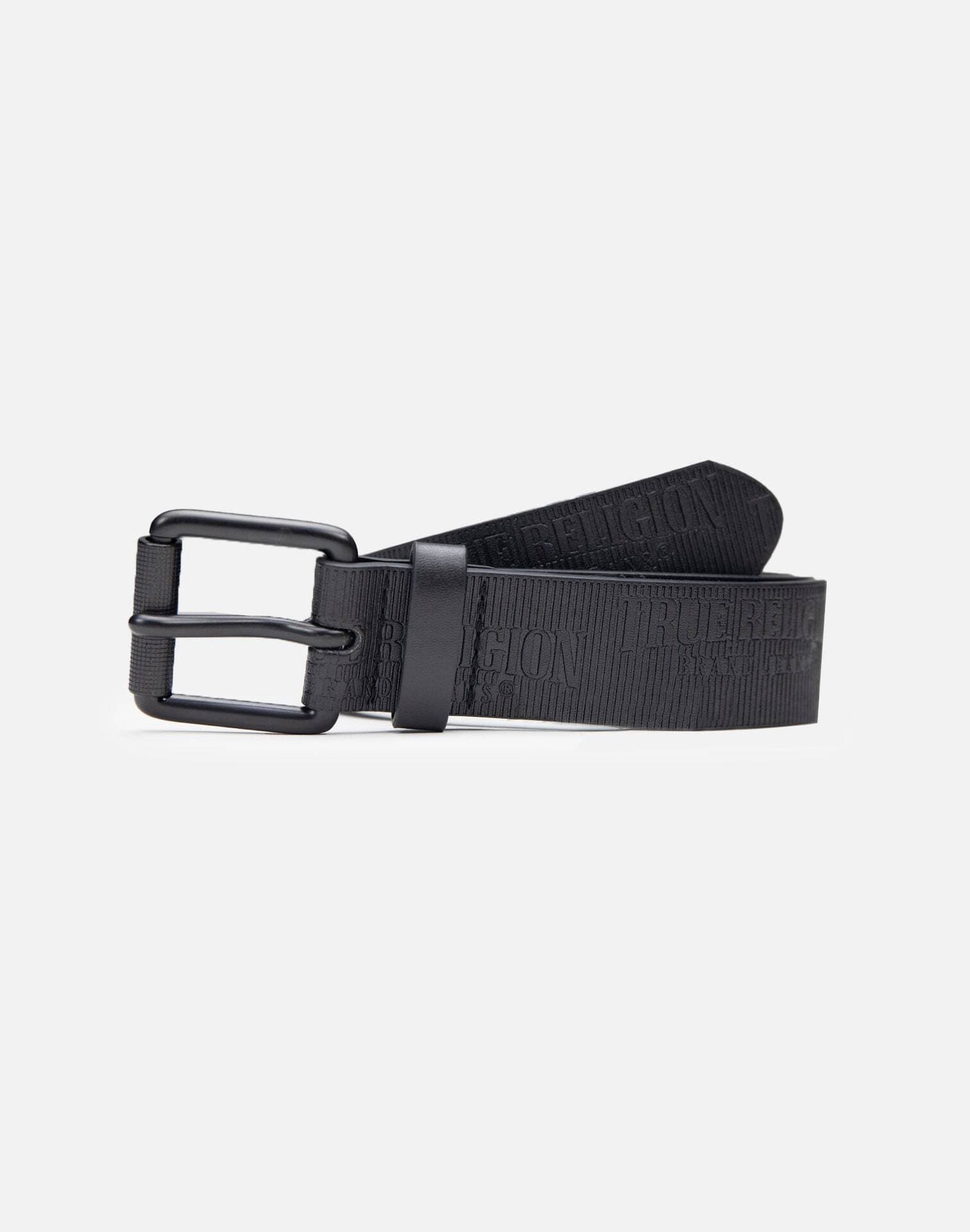 True Religion Textured Logo Belt – DTLR