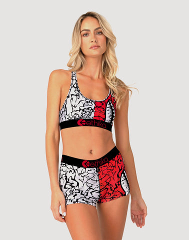 ETHIKA Bomber Paradise Sports Bra - MULTI