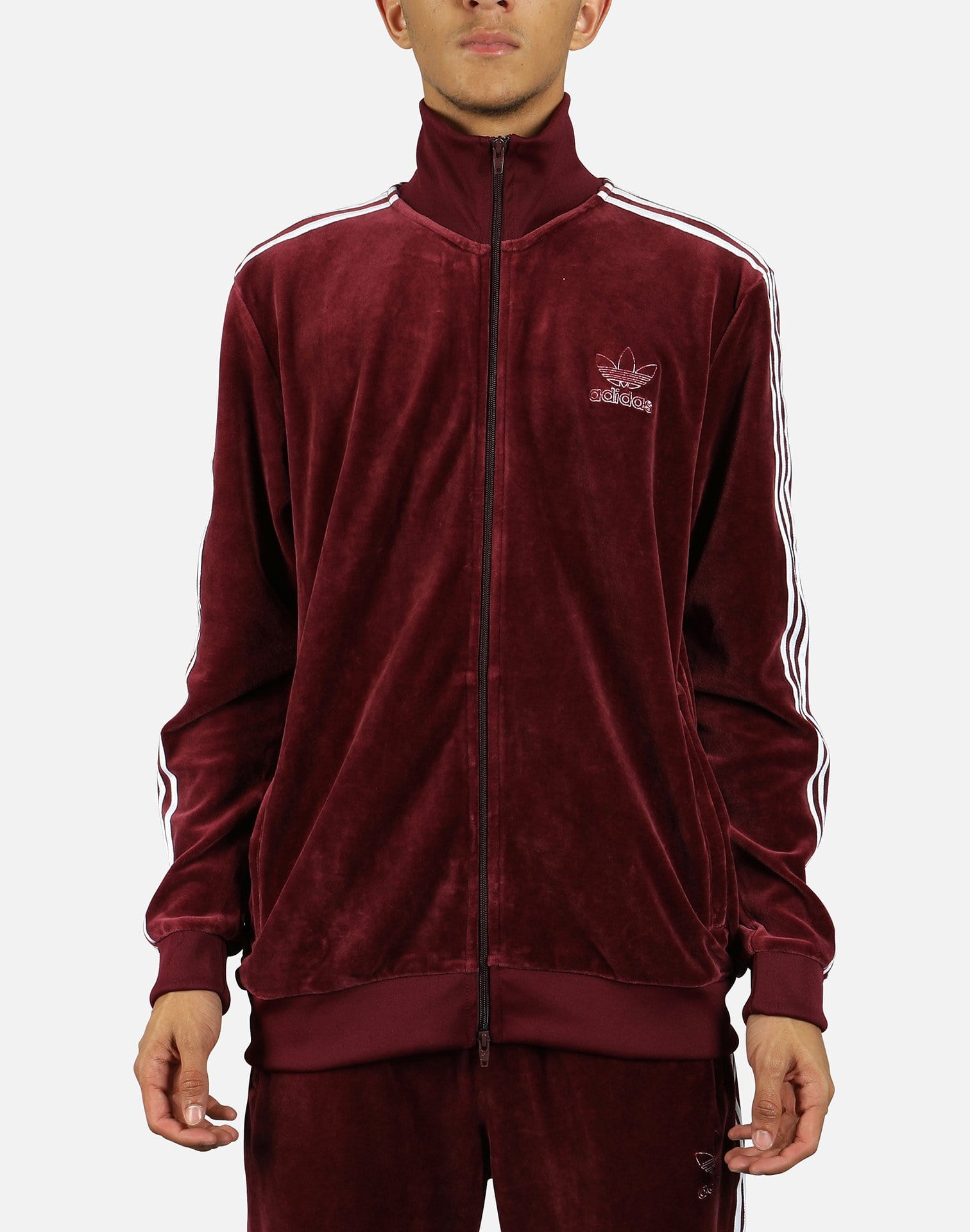 adidas bb track jacket velour