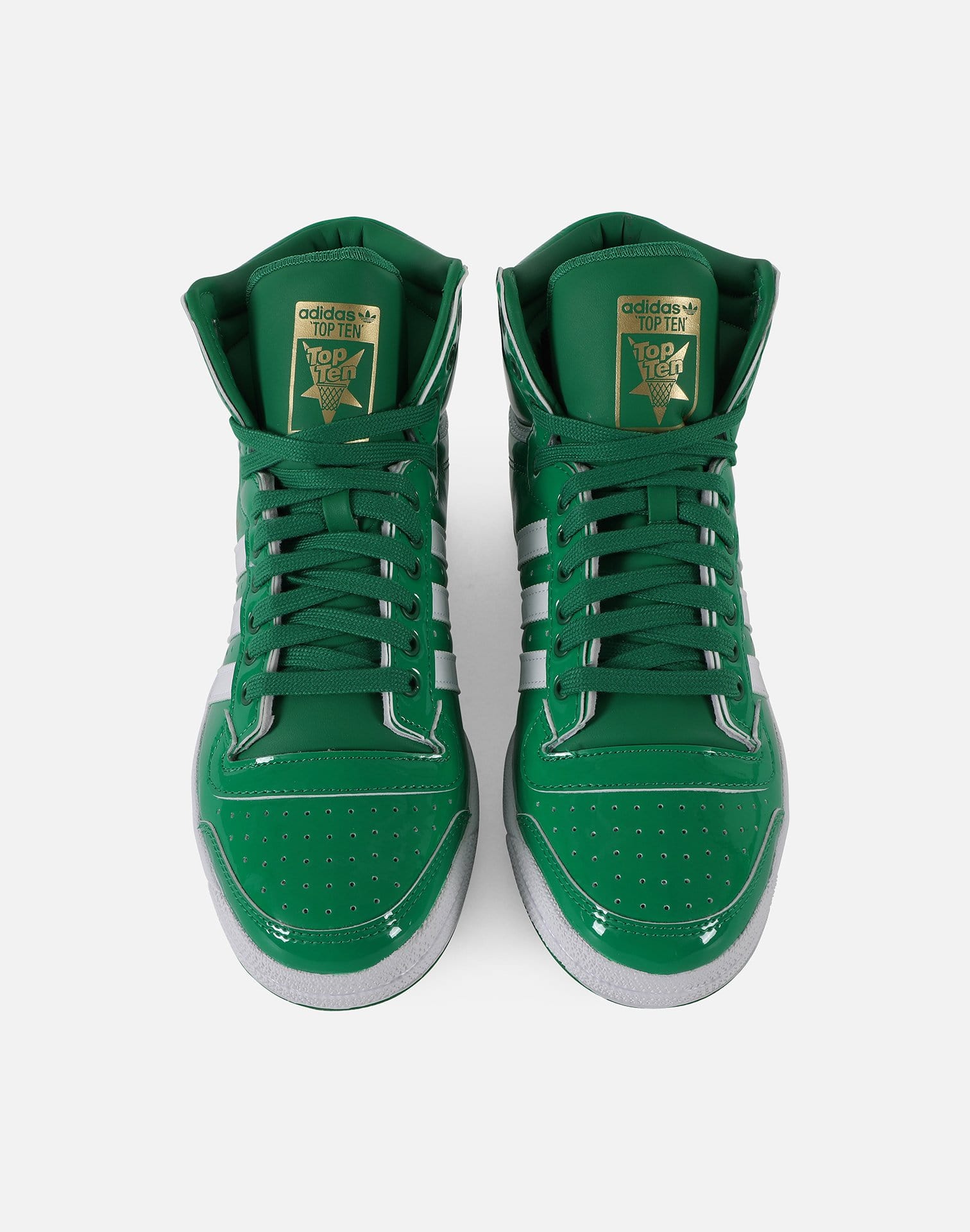 green adidas top tens