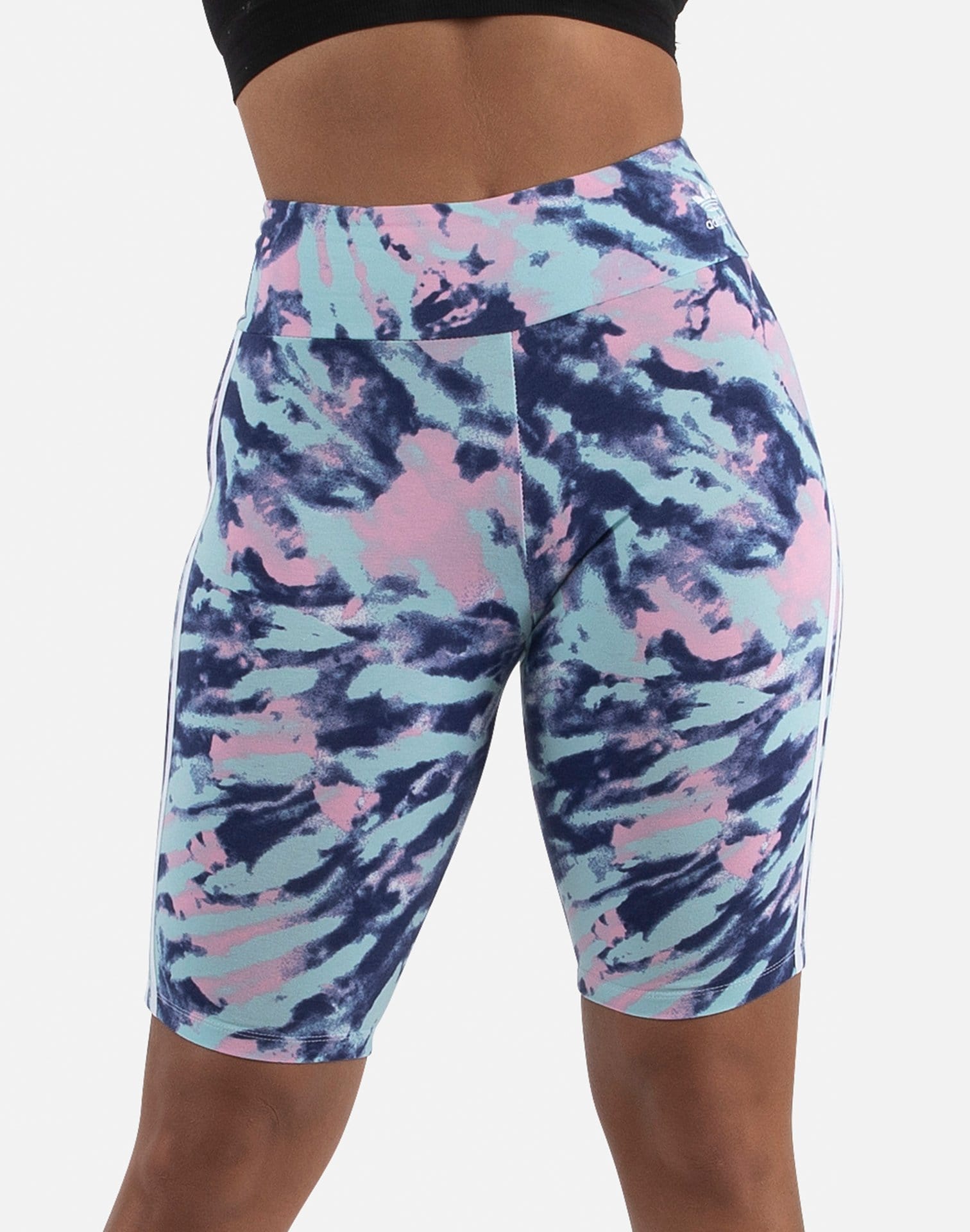 adidas tie dye cycling shorts