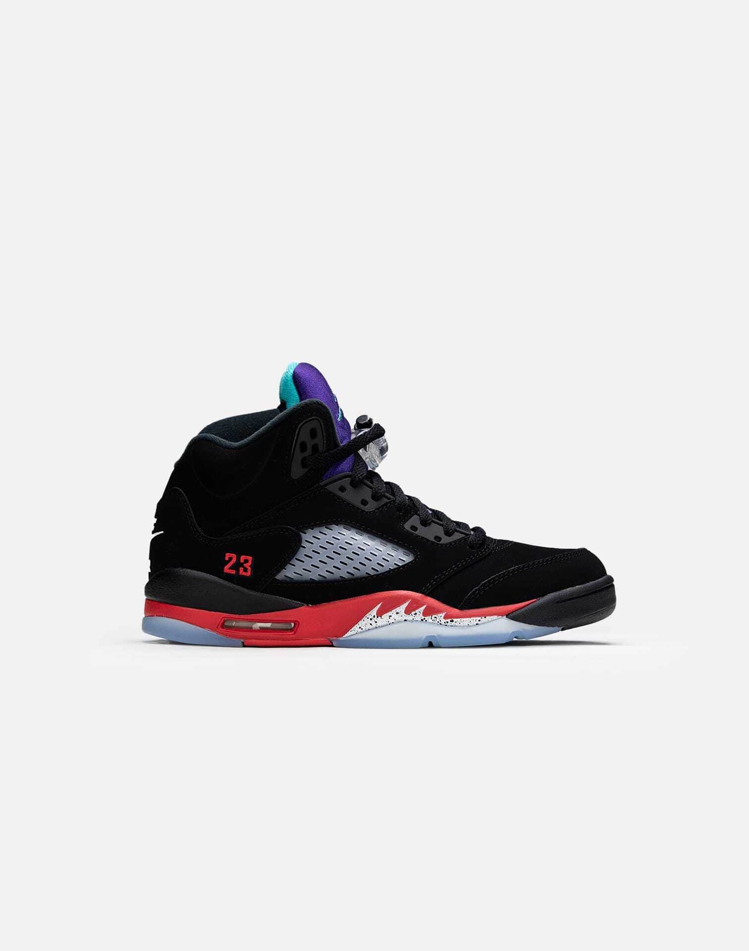 top 3 jordan 5 grade school