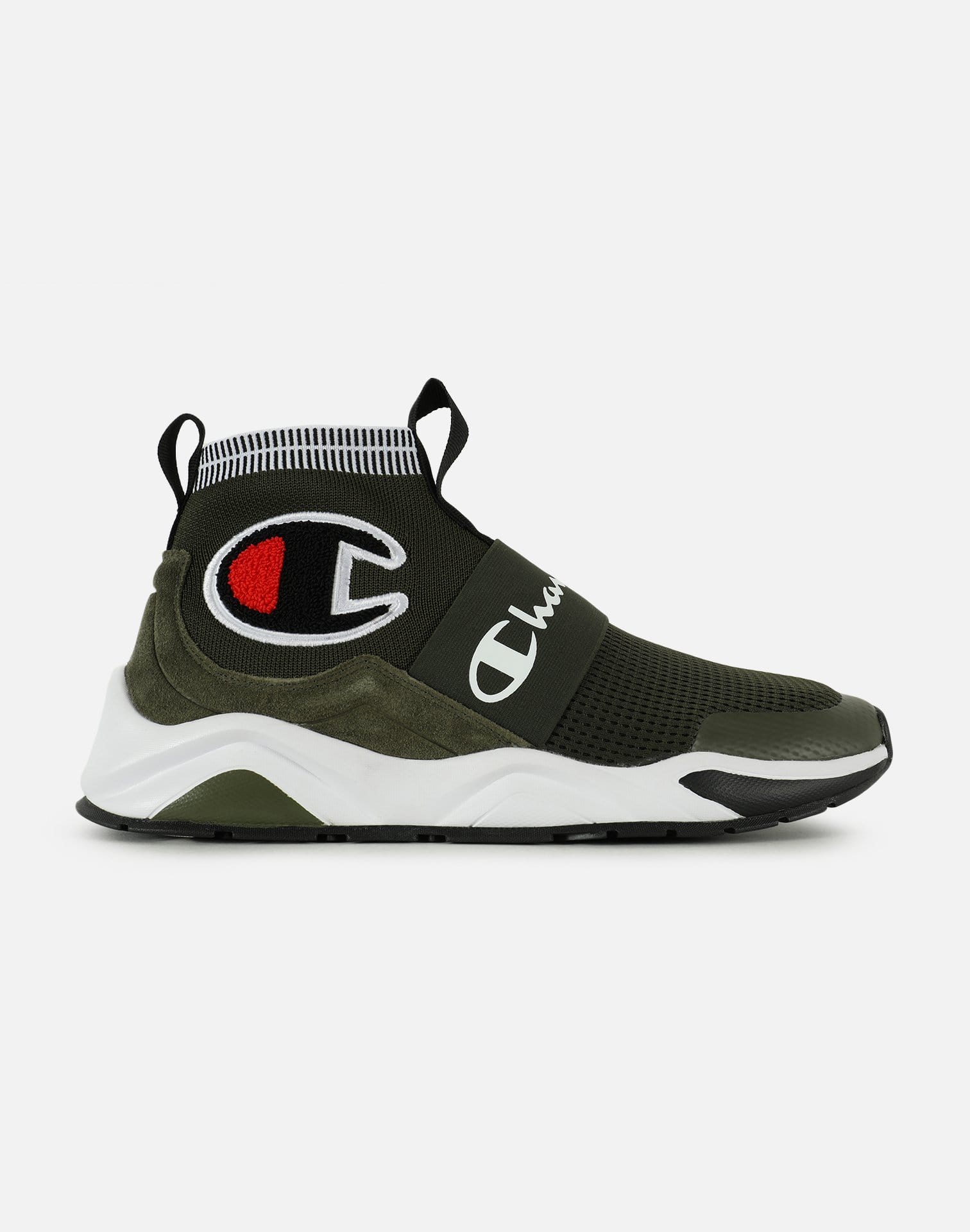 champion shoes olive green