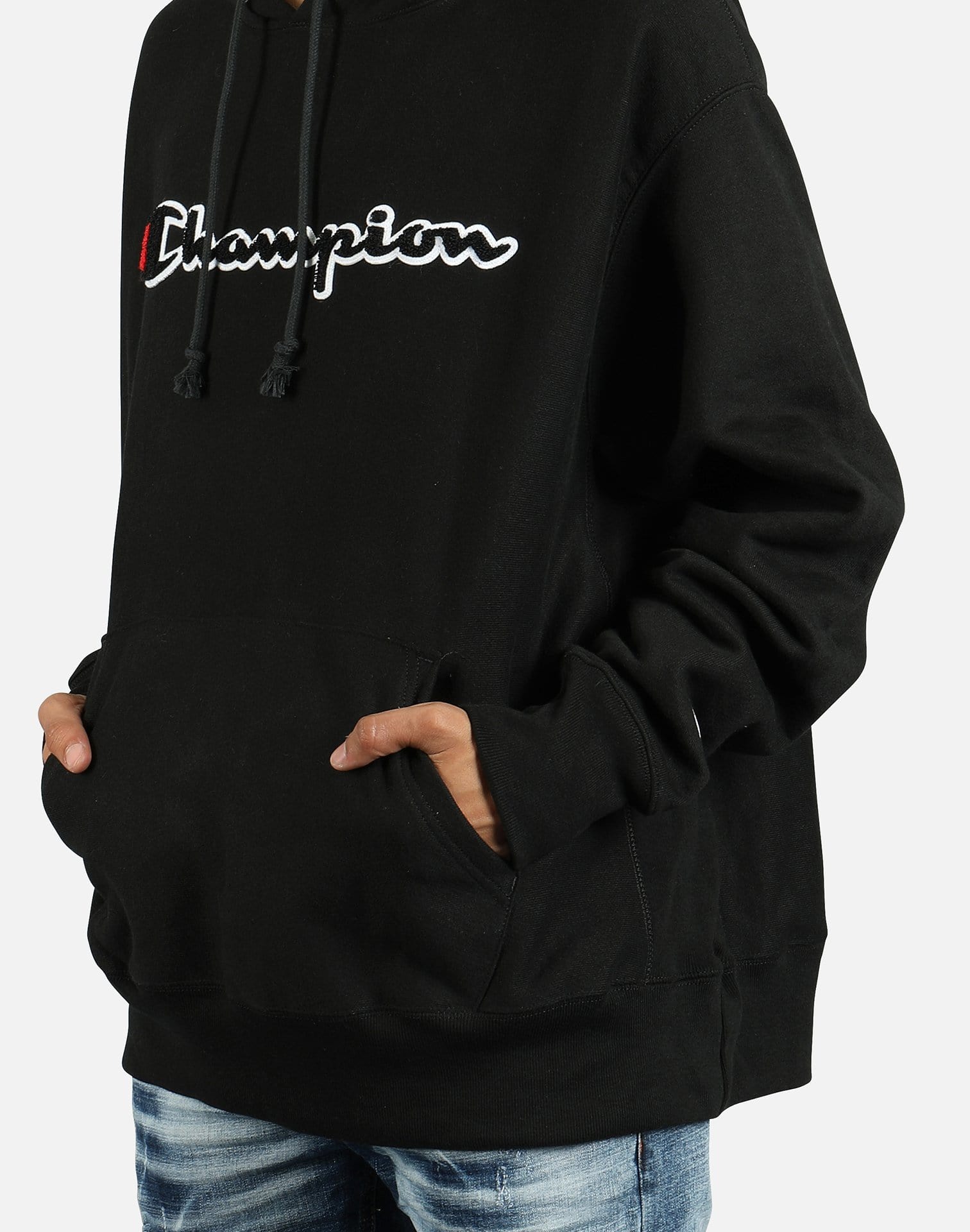 champion reverse weave chainstitch hoodie