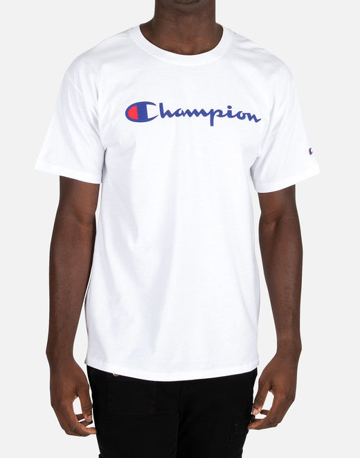 champion tshirt white